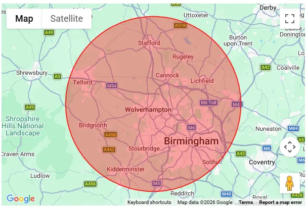 Scrap My Car in Stourbridge - Cittruss coverage area