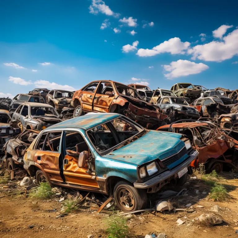 What happens to scrap cars
